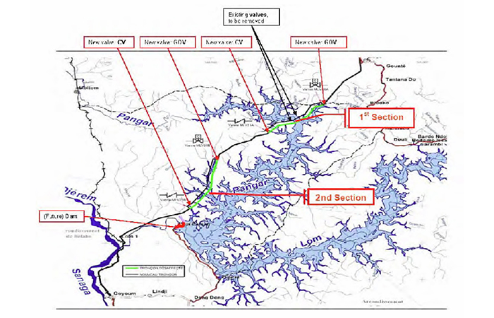 LOM PANGAR PIPELINE MODIFICATION